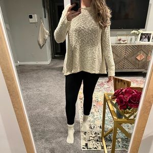 Cream color sweater